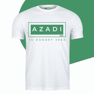 Azadi - Pakistan Independence Day T-Shirts for Boys and Girls