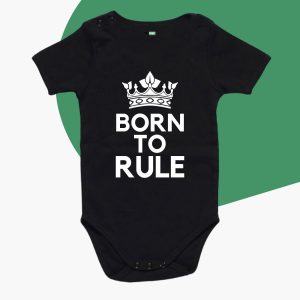 Born to Rule Rompers Gift Online in Pakistan for newborn baby | Customize Romper 2023