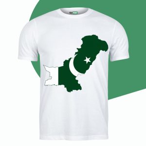 Pakistani Map T-shirts on 14 August celebration for kids and Adults.