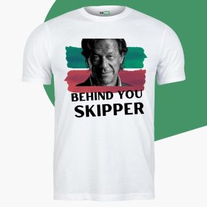 Behind you skipper Imran Khan T-shirt