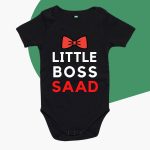 Little Boss Custom Baby Romper. Personalised baby rompers Buy Online in Pakistan.